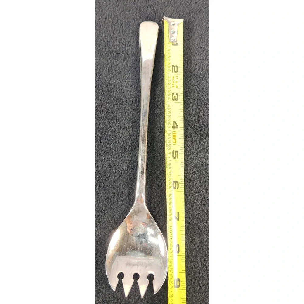 Vintage Williams Serving Spoon Spork Salad Server / Pasta Silverplated Italy